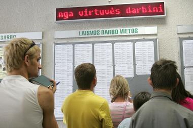 Užregistruota per 6 tūkst. naujų bedarbių