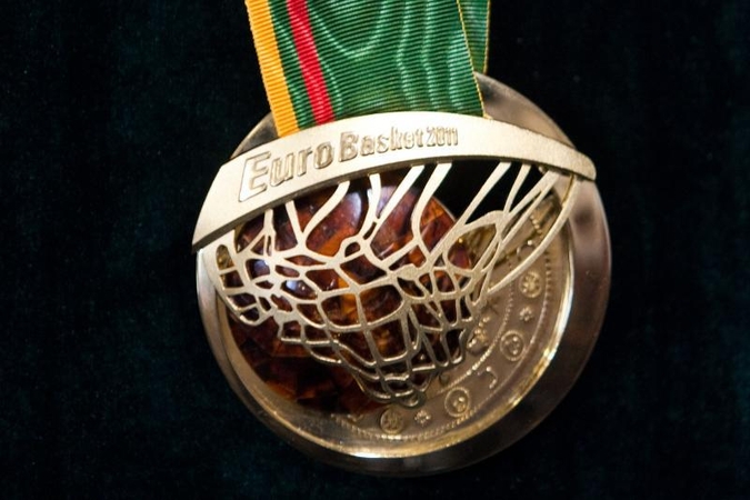 Pristatyti "EuroBasket 2011" medaliai