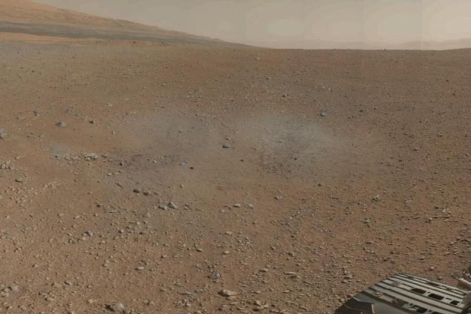 Marsaeigis „Curiosity“ atsiuntė pirmąją spalvotą 360 laipsnių panoramą