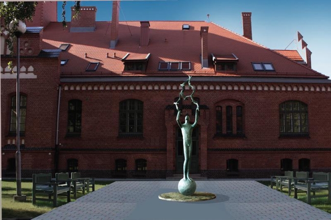 Klaipėdos universiteto miestelyje iškils nauja skulptūra