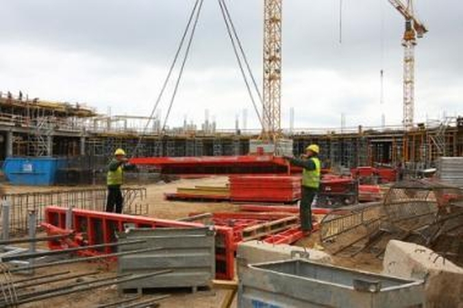 Kauno arena: jau atlikta penktadalis darbų