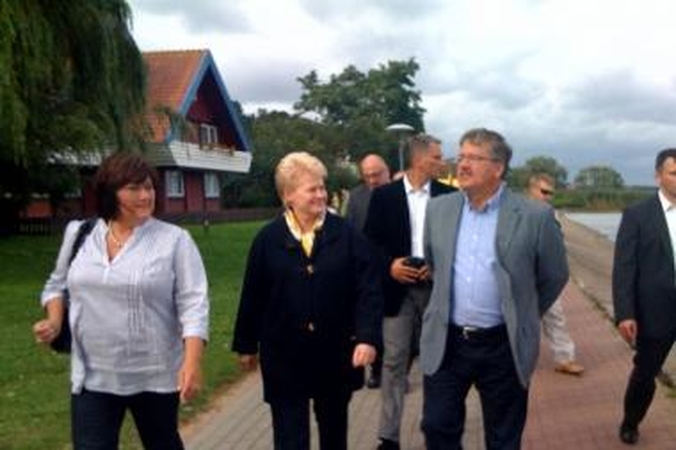 Lenkijos prezidentas B.Komorowskis atostogauja Neringoje