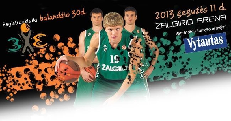 Žalgirio“ 3x3 turnyras vilioja gatvės krepšinio mėgėjus   