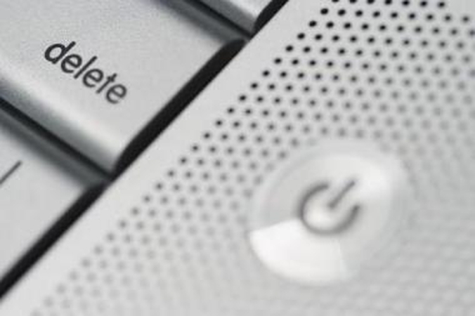 „Delete“ nereiškia „ištrinta“