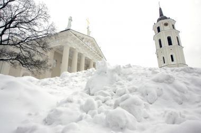 Sniego stichija siaučia, Vilniaus gatvės nevalomos (papildyta)