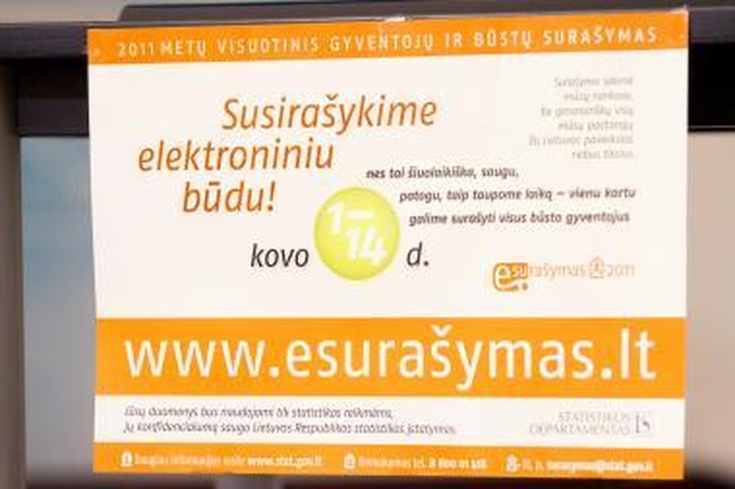 Internetu surašyti 36 proc. Klaipėdos gyventojų