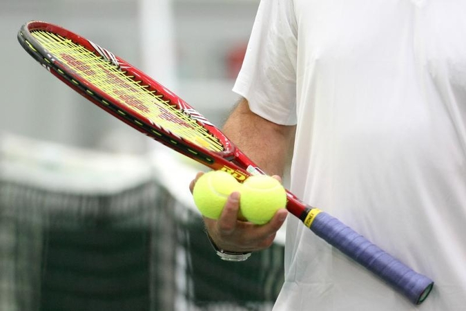 WTA serijos moterų teniso turnyro Švedijoje finale - švedė ir slovėnė