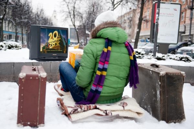 Sutikdami Naujuosius metus vilniečiai rinkosi rusišką televiziją
