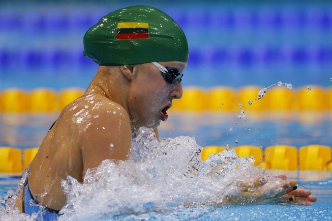 R. Meilutytė kvalifikacinį etapą įveikė pasiekdama Lietuvos rekordą