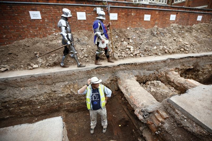 Anglijoje rasti griaučiai yra karaliaus Richardo III palaikai