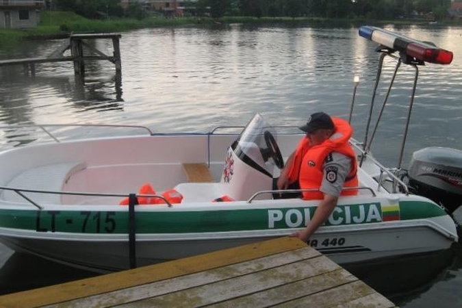 Vasarą – padidintas pareigūnų dėmesys saugiai laivybai