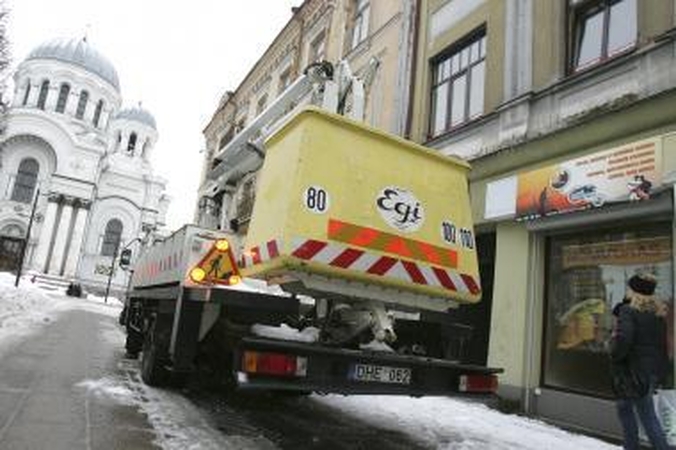 Laisvės alėjoje sunkvežimių nebus