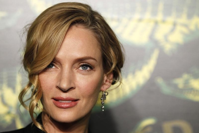41 metų Uma Thurman laukiasi trečio vaiko