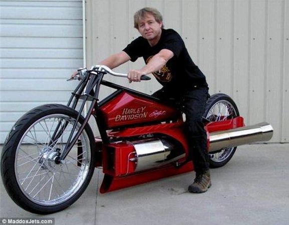 „Harley Davidson SportJet“ – lėktuvo ir motociklo kūdikis