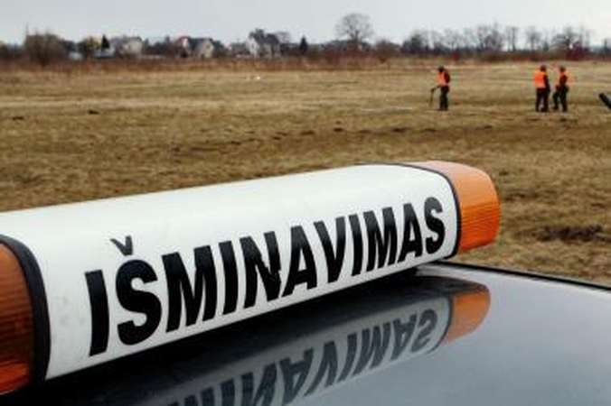 Švedija prašo Lietuvą grąžinti mokomųjų minų labdarą 