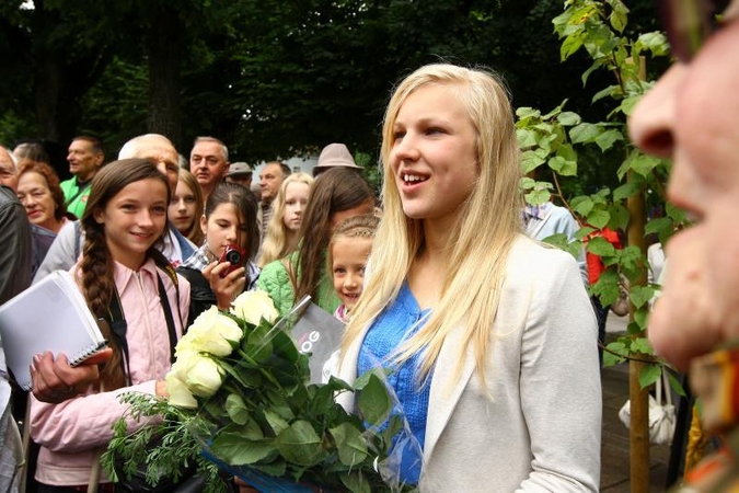 Treneris J. Ruddas: R. Meilutytė tėvynėje populiari kaip roko žvaigždė