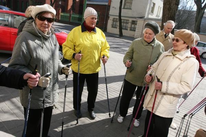 Klaipėdiečiams – šiaurietiško ėjimo mokymai