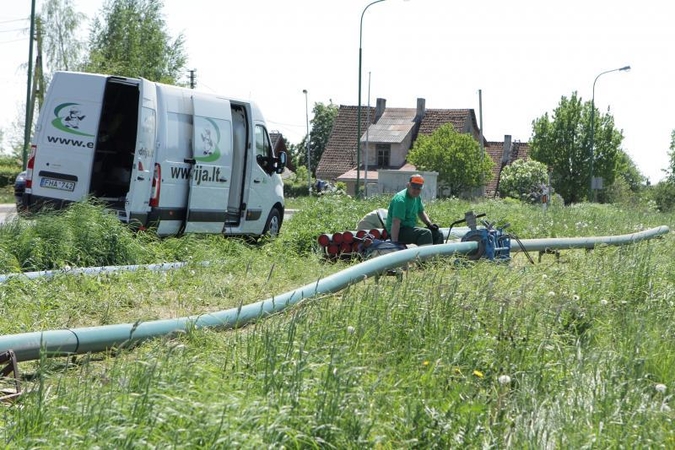 Klaipėdos rajono gyvenvietės jungiamos prie miesto vandentiekio