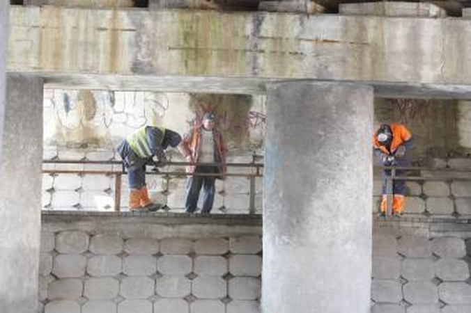 Atnaujina H.Manto gatvės viaduko konstrukcijas