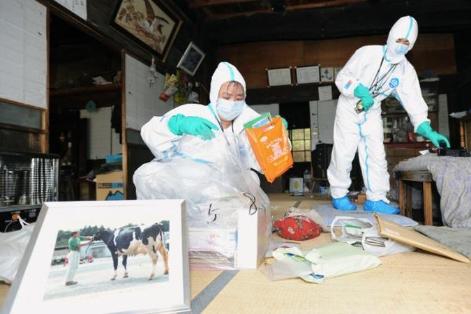 Japonijoje evakuotiesiems dėl avarijos AE leista aplankyti namus