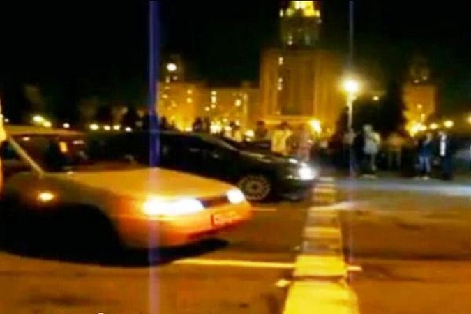 Gatvės lenktynės Rusijoje, pasibaigusios tragiška avarija
