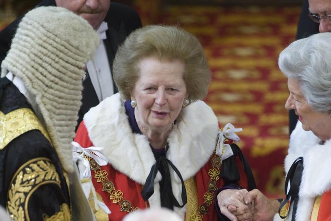 Mirė buvusi britų ministrė pirmininkė M. Thatcher (papildyta)