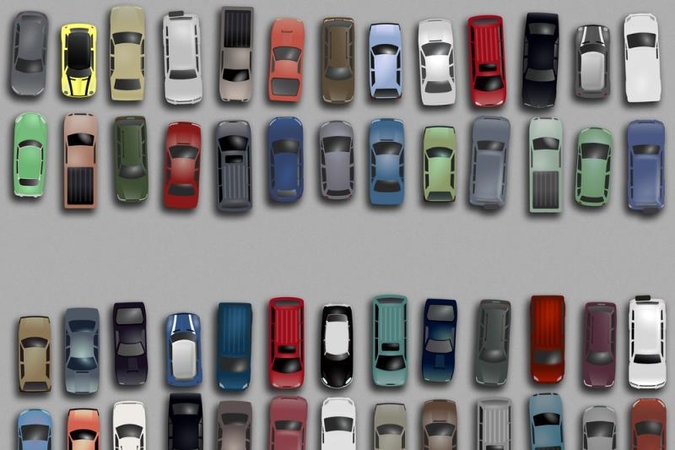 Erzina paukščių išmatos ant automobilio? Perdažykite jį žaliai!