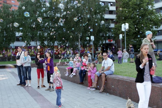 Į uostamiestį sugrįžta „Burbuliatorius“  