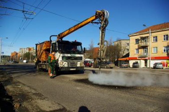 Miesto gatvės tvarkomos intensyviau, teigia KRG