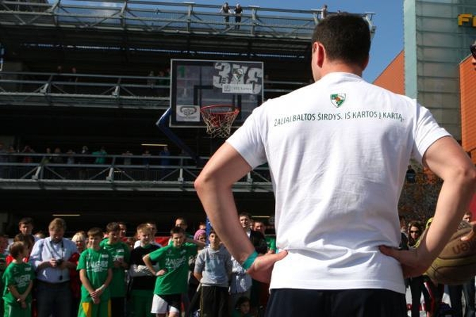 Naujieji LKL čempionai šėliojo „Žalgirio“ 3 prieš 3 turnyre