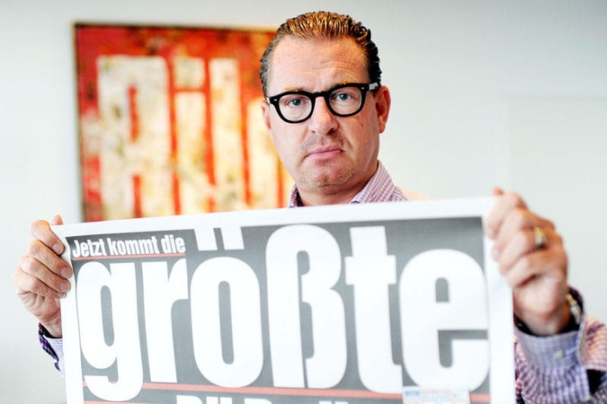 Vokietijos dienraštis "Bild" išleis rekordinio dydžio numerį