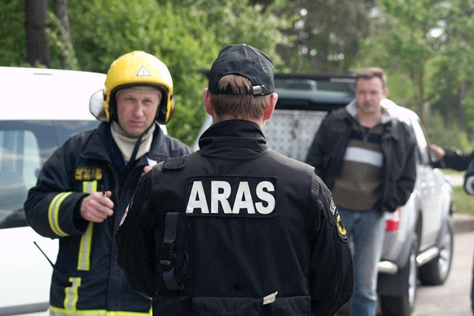 Dėl kvepalų buteliuko buvo iškviesti „Aro" išminuotojai