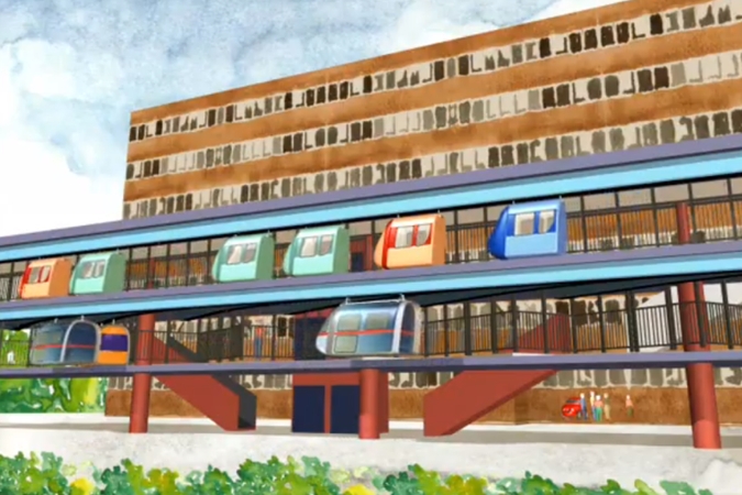 „JPod PRT“: automatinis miesto transportas