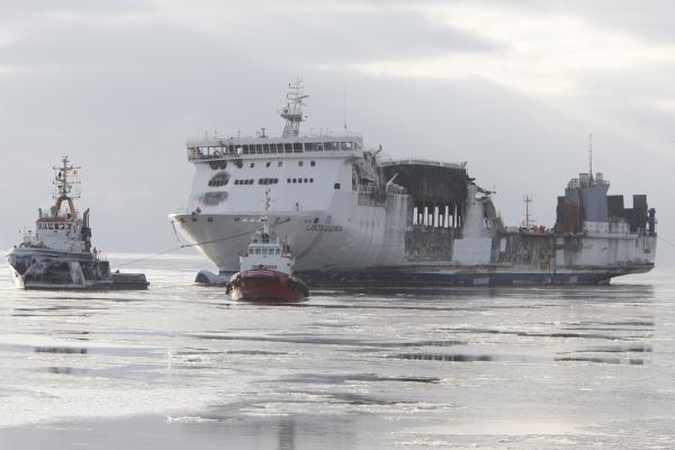 "Lisco Gloria" gali virsti kito tipo plaukiojančia transporto priemone 