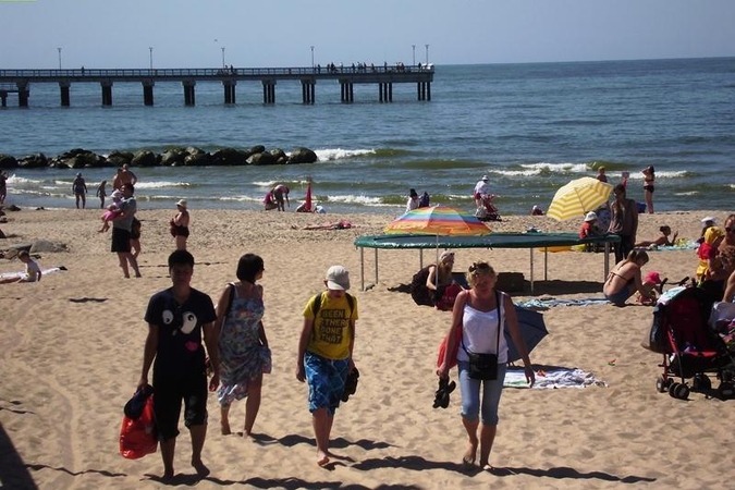 Smėliu pamaitinti Palangos paplūdimiai pasižymi išskirtine kokybe