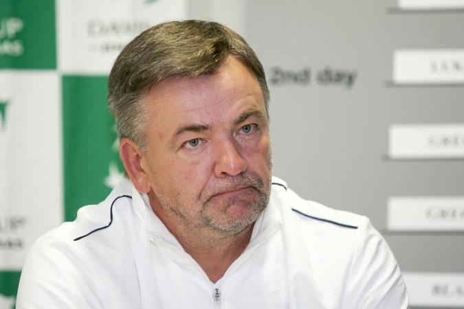 R.Balžekas traukiasi iš Lietuvos teniso rinktinės kapitono pareigų