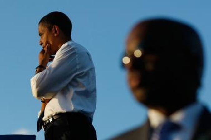 B.Obama lankys sergančią senelę