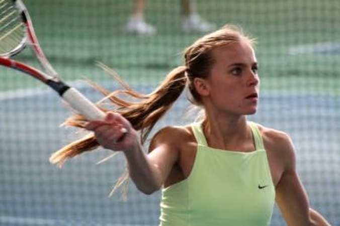 L.Stančiūtė pateko į moterų teniso turnyro Minske vienetų varžybų aštuntfinalį