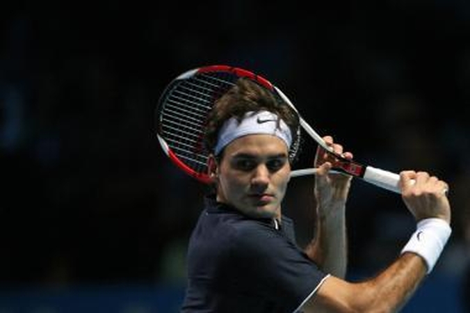 ATP serijos Londono teniso turnyre šveicaras žaidžia pergalingai