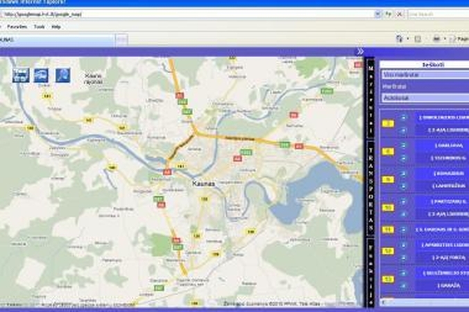 Kauno viešajame transporte - technologijos naujovės