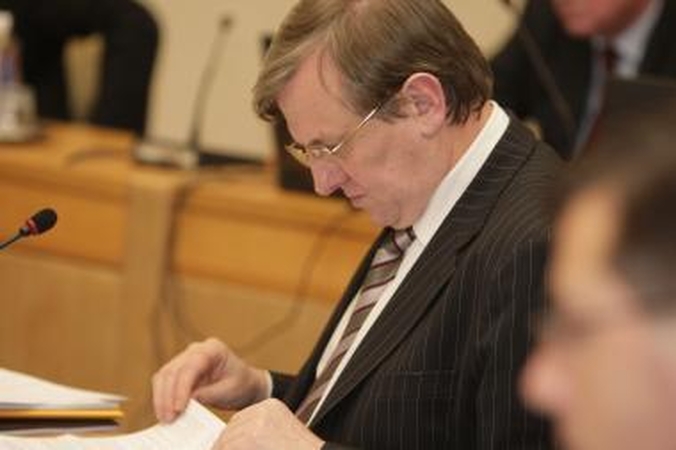 Ministrą sužavėjo vokiečių profesoriaus patarimai