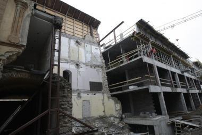 Vilkinama byla dėl namo Šiaulių g. griūties