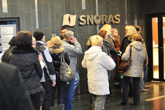 Teismas antradienį nenutarė, ar priima ieškinį dėl „Snoro“ bankroto