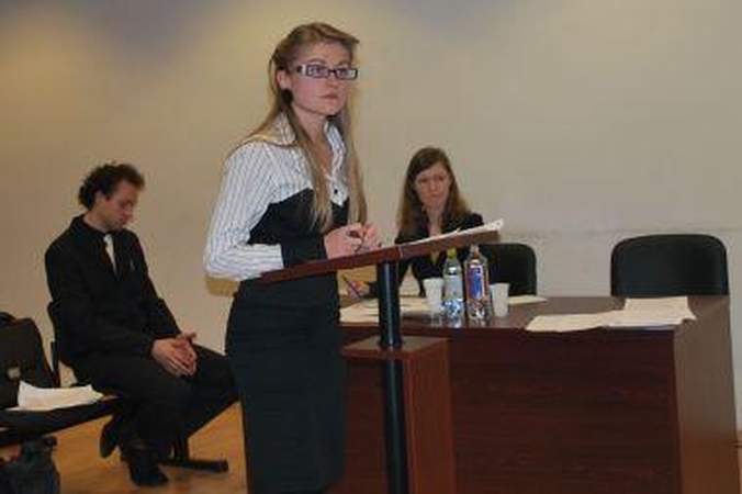 Teismo inscenizacijos varžybas laimėjo Vilniaus universiteto teisininkai