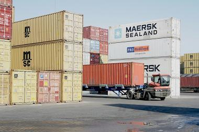 Pasiektas naujas per mėnesį perkrautų konteinerių rekordas