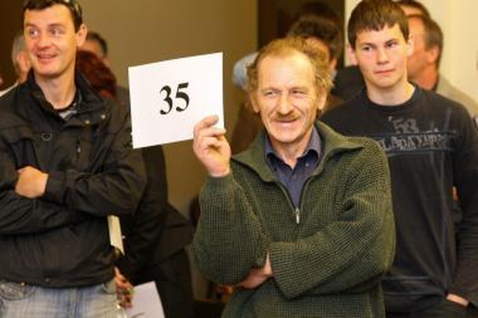 Per savivaldybės aukcioną surinkta per 12 tūkst. litų