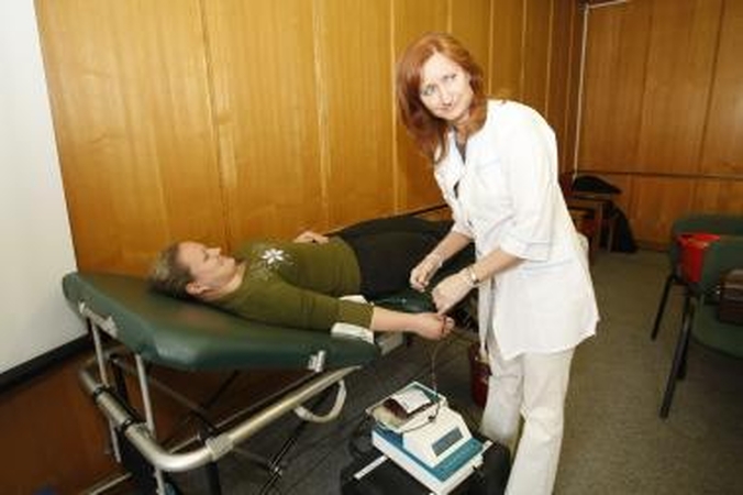 Uostamiesčio valdininkai tapo neatlygintinais kraujo donorais 