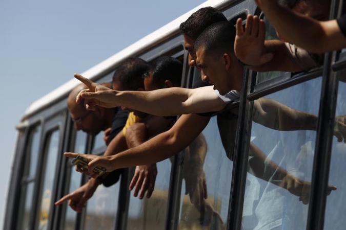 Vakarų Krante paleisti pirmieji Izraelio kalinti palestiniečiai