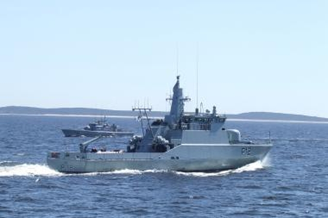 Baltijos jūroje baigėsi Patrulinių laivų diviziono mokymai