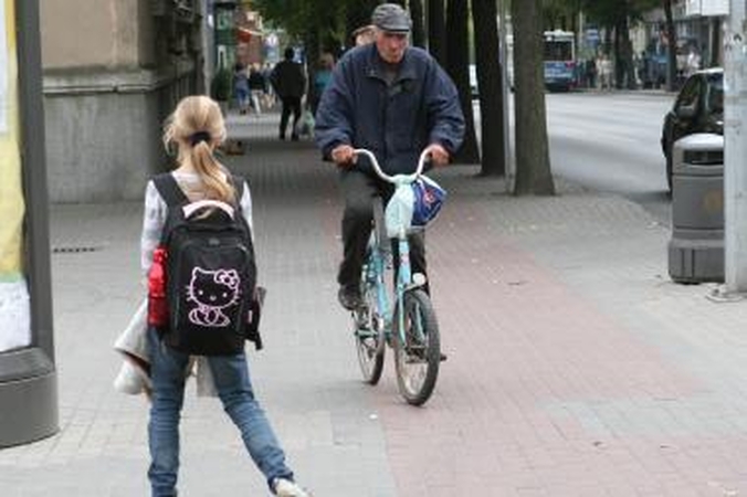 Vilniuje žadama atnaujinti dviračių takus, įrengti 12 km naujų trasų 